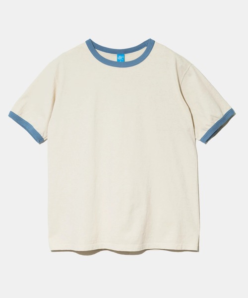Good On(グッドオン)の「Good On/グッドオン SS RINGER TEE(Tシャツ/カットソー・メンズ・ブルー系その他/オレンジ・X-LARGE/LARGE/MEDIUM)」の2枚目の写真