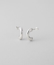 シルバー ニュアンスアークピアス