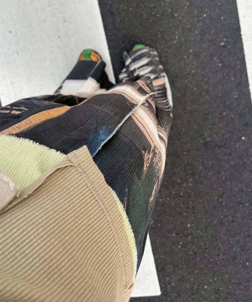 kotohayokozawa(コトハヨコザワ)の「GRAPHIC YORYU PANTS(その他パンツ・レディース・ライトブルー/チャコールグレー・1)」の16枚目の写真