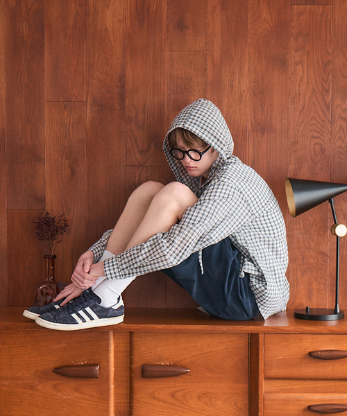 OSKR(オーエスケーアール)の「OSKR / オーエスケーアール Small Corduroy Faded Stand Up Short(その他パンツ・メンズ・ホワイト/ブルー系その他・MEDIUM/LARGE)」の12枚目の写真
