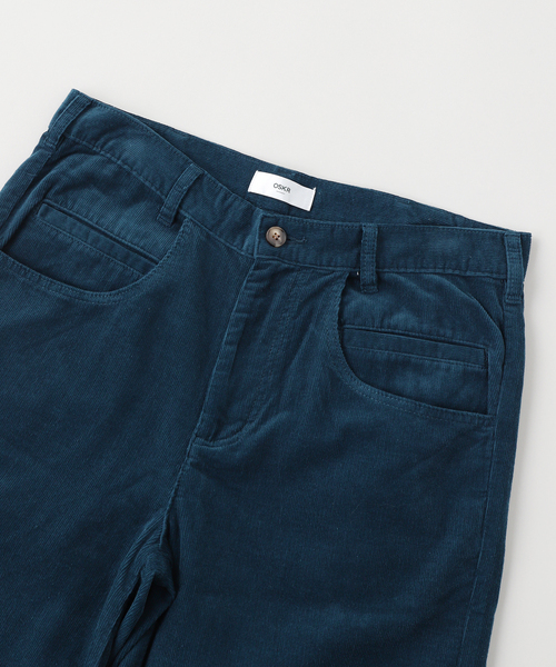 OSKR(オーエスケーアール)の「OSKR / オーエスケーアール Small Corduroy Faded Stand Up Short(その他パンツ・メンズ・ホワイト/ブルー系その他・MEDIUM/LARGE)」の7枚目の写真