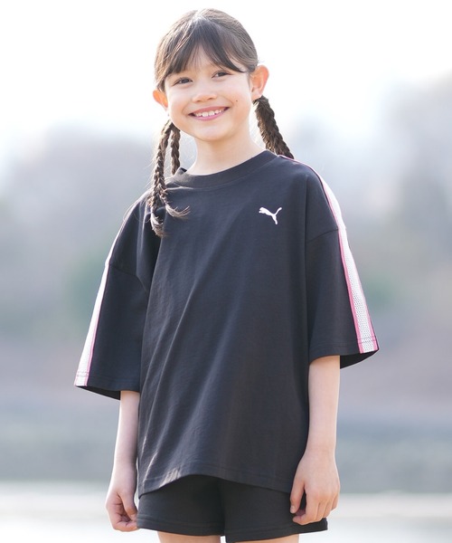 PUMA（プーマ）の「PUMA/プーマ キッズ 半袖 Tシャツ 634517（Tシャツ/カットソー・キッズ・ライトイエロー/ピンク/ブラック・128cm/140cm/152）」の18枚目の写真
