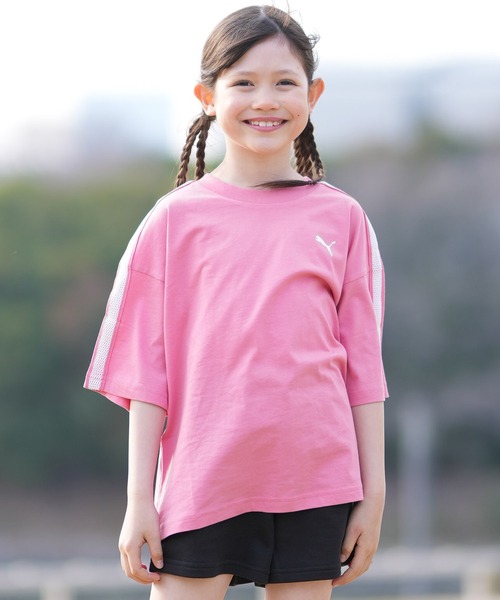PUMA（プーマ）の「PUMA/プーマ キッズ 半袖 Tシャツ 634517（Tシャツ/カットソー・キッズ・ライトイエロー/ピンク/ブラック・128cm/140cm/152）」の10枚目の写真