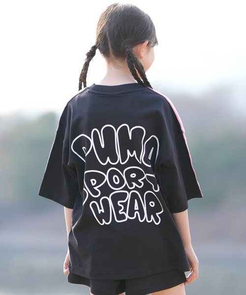 PUMA（プーマ）の「PUMA/プーマ キッズ 半袖 Tシャツ 634517（Tシャツ/カットソー・キッズ・ライトイエロー/ピンク/ブラック・128cm/140cm/152）」の19枚目の写真