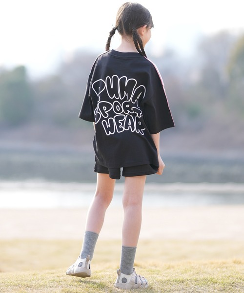PUMA（プーマ）の「PUMA/プーマ キッズ 半袖 Tシャツ 634517（Tシャツ/カットソー・キッズ・ライトイエロー/ピンク/ブラック・128cm/140cm/152）」の21枚目の写真