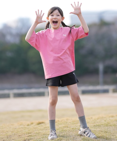 PUMA（プーマ）の「PUMA/プーマ キッズ 半袖 Tシャツ 634517（Tシャツ/カットソー・キッズ・ライトイエロー/ピンク/ブラック・128cm/140cm/152）」の12枚目の写真
