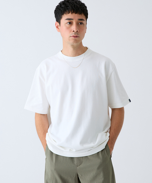 LOOPWHEELER(ループウィラー)の「LOOPWHEELER for LOWERCASE ツリテンジク ビッグTシャツ(Tシャツ/カットソー・メンズ・ホワイト/ブラック/ネイビー・SMALL/X-LARGE/LARGE/MEDIUM)」の15枚目の写真