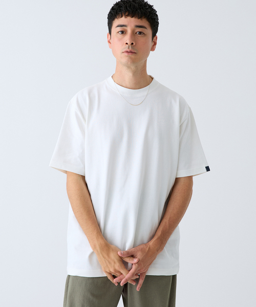 LOOPWHEELER(ループウィラー)の「LOOPWHEELER for LOWERCASE ツリテンジク ビッグTシャツ(Tシャツ/カットソー・メンズ・ホワイト/ブラック/ネイビー・SMALL/X-LARGE/LARGE/MEDIUM)」の16枚目の写真