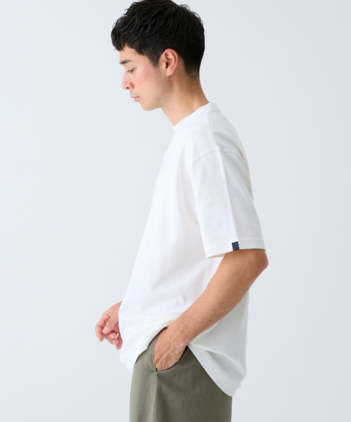 LOOPWHEELER(ループウィラー)の「LOOPWHEELER for LOWERCASE ツリテンジク ビッグTシャツ(Tシャツ/カットソー・メンズ・ホワイト/ブラック/ネイビー・SMALL/X-LARGE/LARGE/MEDIUM)」の17枚目の写真