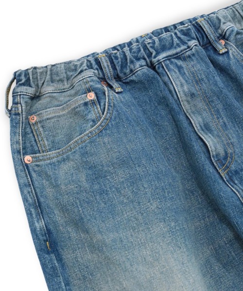 yoko sakamoto(ヨーコサカモト)の「【YOKO SAKAMOTO】 5POCKET EASY PANTS(デニムパンツ・メンズ・インディゴブルー/ブラック・MEDIUM/X-LARGE)」の6枚目の写真