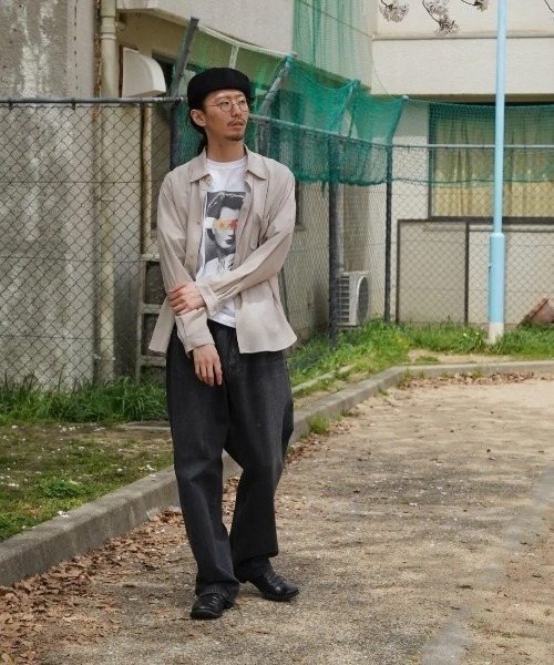 yoko sakamoto(ヨーコサカモト)の「【YOKO SAKAMOTO】 5POCKET EASY PANTS(デニムパンツ・メンズ・インディゴブルー/ブラック・MEDIUM/X-LARGE)」の10枚目の写真