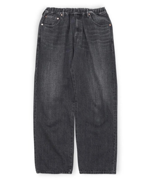 yoko sakamoto(ヨーコサカモト)の「【YOKO SAKAMOTO】 5POCKET EASY PANTS(デニムパンツ・メンズ・インディゴブルー/ブラック・MEDIUM/X-LARGE)」の12枚目の写真