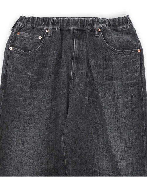 yoko sakamoto(ヨーコサカモト)の「【YOKO SAKAMOTO】 5POCKET EASY PANTS(デニムパンツ・メンズ・インディゴブルー/ブラック・MEDIUM/X-LARGE)」の13枚目の写真