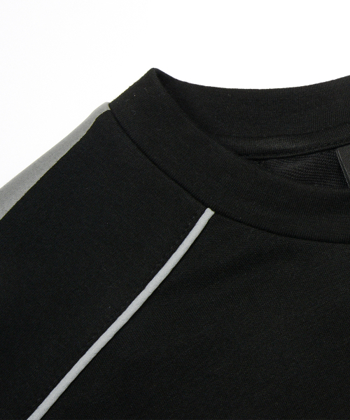 NINEZ(ナインゼット)の「リフレクティブサッカーヘビーメッシュマッスルフィットTシャツ(Tシャツ/カットソー・メンズ・ブラック・LARGE/X-LARGE/2XL/MEDIUM)」の5枚目の写真