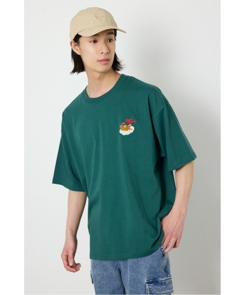 RODEO CROWNS WIDE BOWL(ロデオクラウンズワイドボウル)の「Slack off Tシャツ(Tシャツ/カットソー・メンズ・ブラック/ホワイト/グリーン・MEDIUM/LARGE)」の3枚目の写真