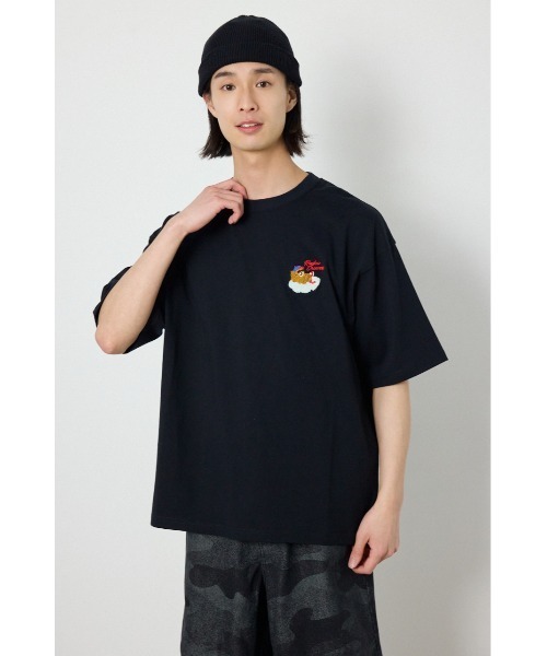 RODEO CROWNS WIDE BOWL(ロデオクラウンズワイドボウル)の「Slack off Tシャツ(Tシャツ/カットソー・メンズ・ブラック/ホワイト/グリーン・MEDIUM/LARGE)」の2枚目の写真