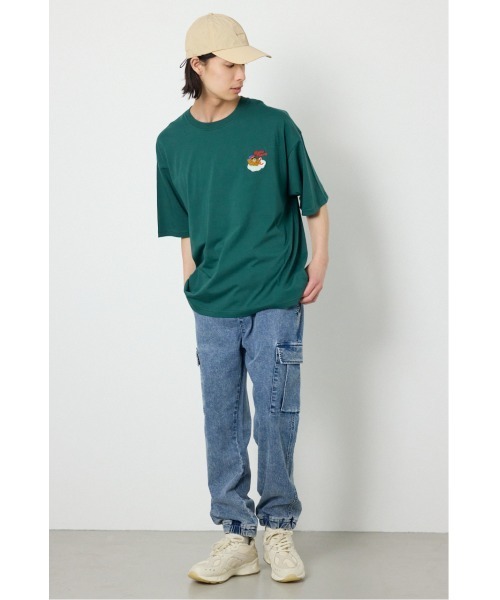 RODEO CROWNS WIDE BOWL(ロデオクラウンズワイドボウル)の「Slack off Tシャツ(Tシャツ/カットソー・メンズ・ブラック/ホワイト/グリーン・MEDIUM/LARGE)」の17枚目の写真