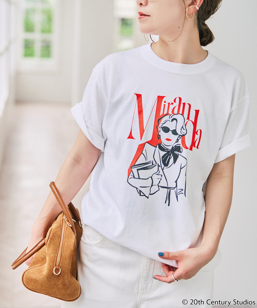 Spick & Span(スピックアンドスパン)の「《別注》GOOD ROCK SPEED / The DEVIL WEARS PRADA(Tシャツ/カットソー・レディース・ホワイト・FREE)」の3枚目の写真