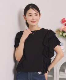 ＜Lee＞ RUFFLESLEEVES TEE