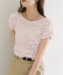 Tシャツ/カットソー（ピンク/桃色系・ドット柄）ファッション通販