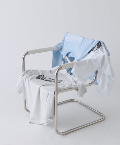 COLONY 2139(コロニートゥーワンスリーナイン)の「アソートフォトBIGTシャツ(Tシャツ/カットソー・レディース・サックスブルー/グレー/ホワイト・FREE)」の11枚目の写真