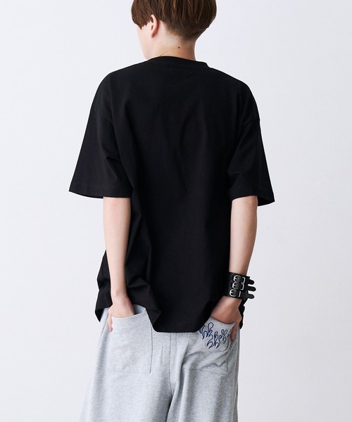 SeeSew(シーソー)の「【UNISEX】HAND DREW PRINT TEE/ハンドドローイングプリントTシャツ(Tシャツ/カットソー・メンズ・ブラック/ホワイト・M/L)」の17枚目の写真