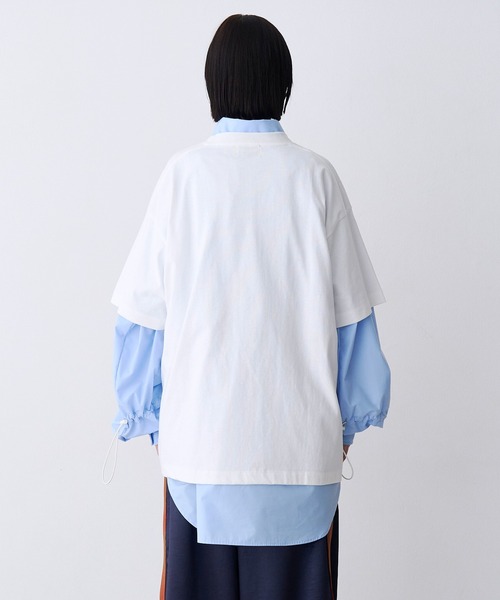 SeeSew(シーソー)の「【UNISEX】HAND DREW PRINT TEE/ハンドドローイングプリントTシャツ(Tシャツ/カットソー・メンズ・ブラック/ホワイト・M/L)」の9枚目の写真