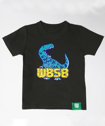 WBSB（ダブルビーエスビー）の「WBSB/ダブルビーエスビー Dinosaur Kids S/S TEE ピスネーム トップス 半袖Tシャツ メンズ 2026年 夏 夏服（Tシャツ/カットソー）」