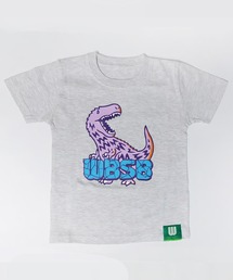 WBSB（ダブルビーエスビー）の「WBSB/ダブルビーエスビー Dinosaur Kids S/S TEE ピスネーム トップス 半袖Tシャツ メンズ 2026年 夏 夏服（Tシャツ/カットソー）」