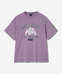 ヴィンテージブルドッグススポーティ半袖Tシャツヴィンテージパープル