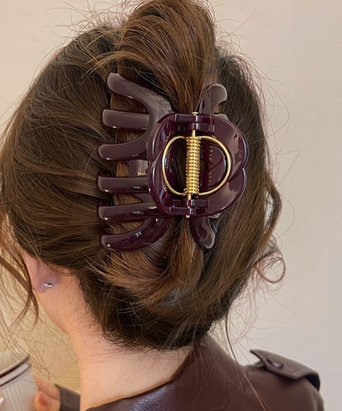 REBALANCE(リバランス)の「ヘアクリップ(バレッタ/ヘアクリップ・レディース・B/A/F/E/D/C・FREE)」の2枚目の写真
