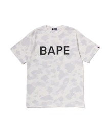 WATER PRINT APE HEAD MESH RELAXED FIT TEE（Tシャツ/カットソー）｜A
