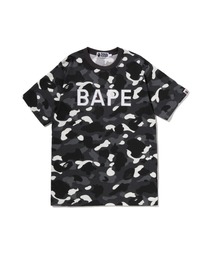 CITY CAMO RHINESTONE BAPE LOGO TEE
