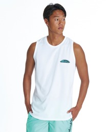 QUIKSILVER メンズ FADE SPECTRUM TANK タンクトップ 速乾 UPF50+ ドライタッチ【2026年夏モデル】