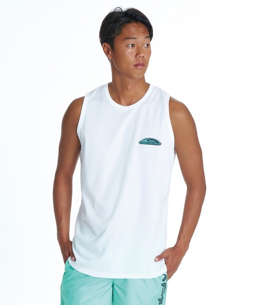 Quiksilver(クイックシルバー)の「QUIKSILVER メンズ FADE SPECTRUM TANK タンクトップ 速乾 UPF50+ ドライタッチ【2026年夏モデル】(タンクトップ・メンズ・ホワイト/ブラック/ブルー・X-LARGE/LARGE)」の2枚目の写真