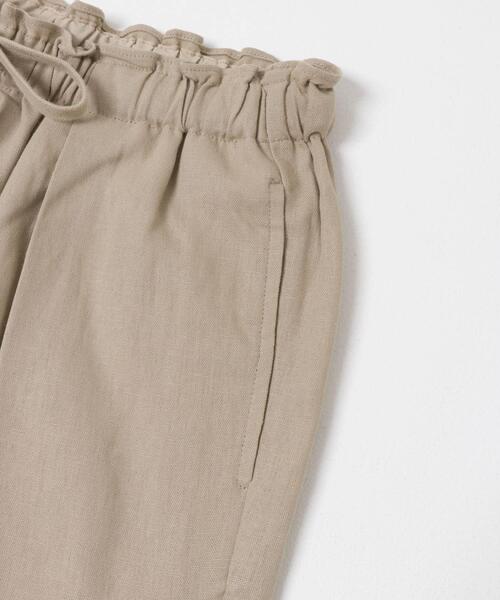 URBAN RESEARCH DOORS（アーバンリサーチドアーズ）の「リネンリヨセルイージーパンツ（その他パンツ・レディース・ボルドー/ネイビー/ベージュ・FREE）」の12枚目の写真