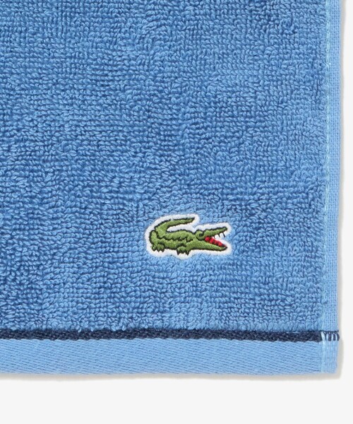 LACOSTE(ラコステ)の「【EC限定ギフトbox付き】ラインハンカチタオル& 3×2リブソックスギフトセット(ソックス/靴下・メンズ・ブルー/グリーン・27.0cm)」の6枚目の写真