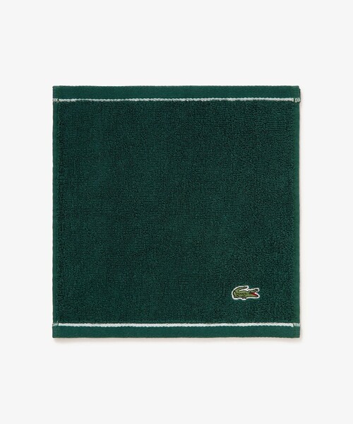 LACOSTE(ラコステ)の「【EC限定ギフトbox付き】ラインハンカチタオル& 3×2リブソックスギフトセット(ソックス/靴下・メンズ・ブルー/グリーン・27.0cm)」の13枚目の写真