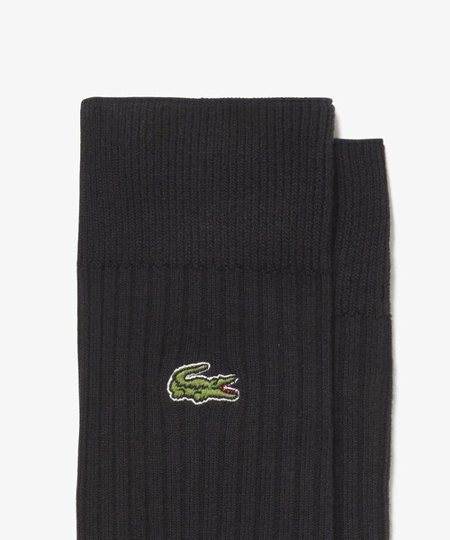LACOSTE(ラコステ)の「【EC限定ギフトbox付き】ラインハンカチタオル& 3×2リブソックスギフトセット(ソックス/靴下・メンズ・ブルー/グリーン・27.0cm)」の18枚目の写真
