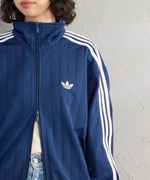 adidas Originals（アディダスオリジナルス）の「【WEB先行予約】[adidas Originals/アディダス オリジナルス] 別注 ファイヤーバード トラックジャケット（ジャージ・レディース・ネイビー・XL/L/M/S/XS）」の6枚目の写真