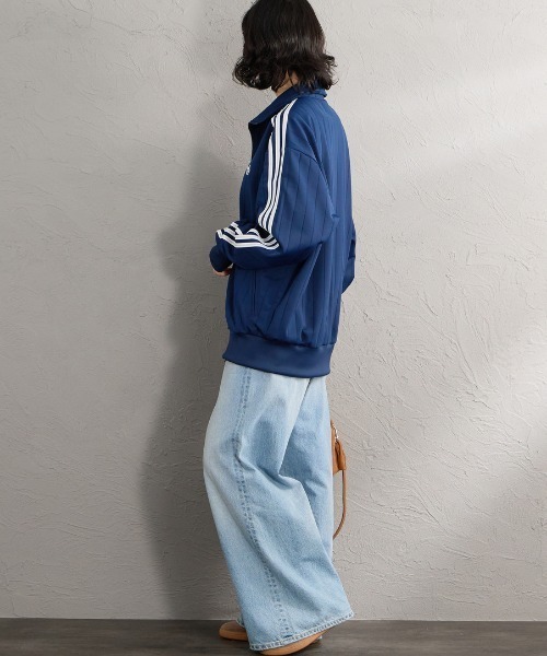 adidas Originals（アディダスオリジナルス）の「【WEB先行予約】[adidas Originals/アディダス オリジナルス] 別注 ファイヤーバード トラックジャケット（ジャージ・レディース・ネイビー・XL/L/M/S/XS）」の4枚目の写真