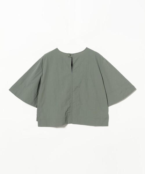 Demi-Luxe BEAMS（デミルクス ビームス）の「エディター東原妙子 × Demi-Luxe BEAMS / ライトウェイト プルオーバー[撥水加工]（シャツ/ブラウス・レディース・ブラック/モスグリーン/オフホワイト・ONE SIZE）」の9枚目の写真