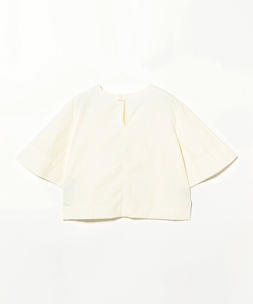 Demi-Luxe BEAMS（デミルクス ビームス）の「エディター東原妙子 × Demi-Luxe BEAMS / ライトウェイト プルオーバー[撥水加工]（シャツ/ブラウス・レディース・ブラック/モスグリーン/オフホワイト・ONE SIZE）」の14枚目の写真