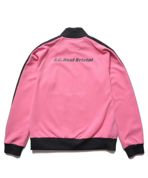 F.C.Real Bristol(エフシーレアルブリストル)の「TRAINING TRACK JACKET(ブルゾン・メンズ・カモフラージュ/ブラック/ピンク・SMALL/LARGE/MEDIUM/XX-LARGE/X-LARGE)」の1枚目の写真