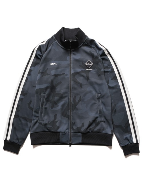 F.C.Real Bristol(エフシーレアルブリストル)の「TRAINING TRACK JACKET(ブルゾン・メンズ・カモフラージュ/ブラック/ピンク・SMALL/LARGE/MEDIUM/XX-LARGE/X-LARGE)」の3枚目の写真