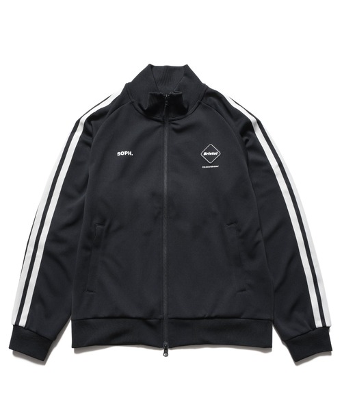 F.C.Real Bristol(エフシーレアルブリストル)の「TRAINING TRACK JACKET(ブルゾン・メンズ・カモフラージュ/ブラック/ピンク・SMALL/LARGE/MEDIUM/XX-LARGE/X-LARGE)」の2枚目の写真