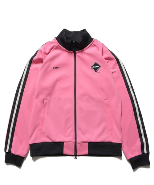 F.C.Real Bristol(エフシーレアルブリストル)の「TRAINING TRACK JACKET(ブルゾン・メンズ・カモフラージュ/ブラック/ピンク・SMALL/LARGE/MEDIUM/XX-LARGE/X-LARGE)」の7枚目の写真
