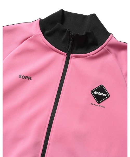 F.C.Real Bristol(エフシーレアルブリストル)の「TRAINING TRACK JACKET(ブルゾン・メンズ・カモフラージュ/ブラック/ピンク・SMALL/LARGE/MEDIUM/XX-LARGE/X-LARGE)」の8枚目の写真