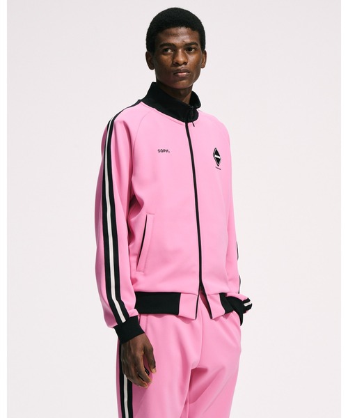 F.C.Real Bristol(エフシーレアルブリストル)の「TRAINING TRACK JACKET(ブルゾン・メンズ・カモフラージュ/ブラック/ピンク・SMALL/LARGE/MEDIUM/XX-LARGE/X-LARGE)」の4枚目の写真