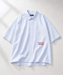 CRAFT STANDARD BOUTIQUE | ストライプ半袖ドローコードシャツ(シャツ/ブラウス)
